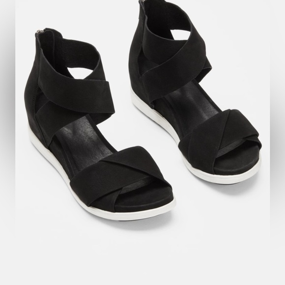 Viv Tumbled Nubuck Wedge Sandal - Picture 1 of 11